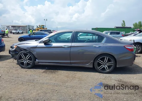 2016 Honda Accord Sport z USA, uszkodzony, nr VIN 1HGCR2F50GA028176